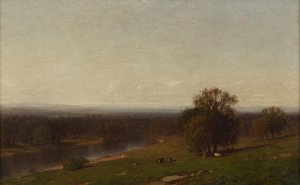 ジェネシーバレー、ニューヨーク、1862-63 作： Samuel Colman